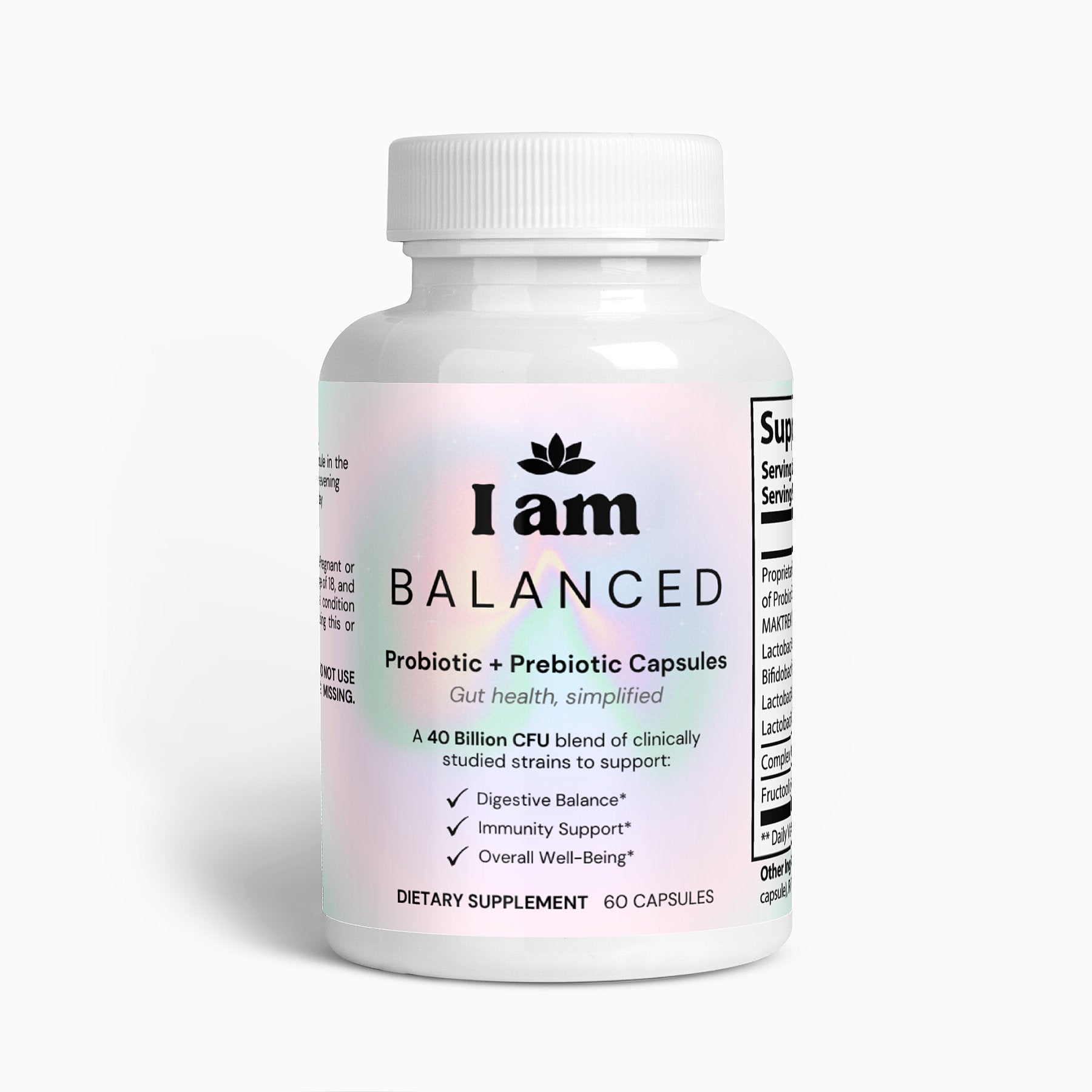 IAmBalanced™ - Prebiotic & Probiotic Blend