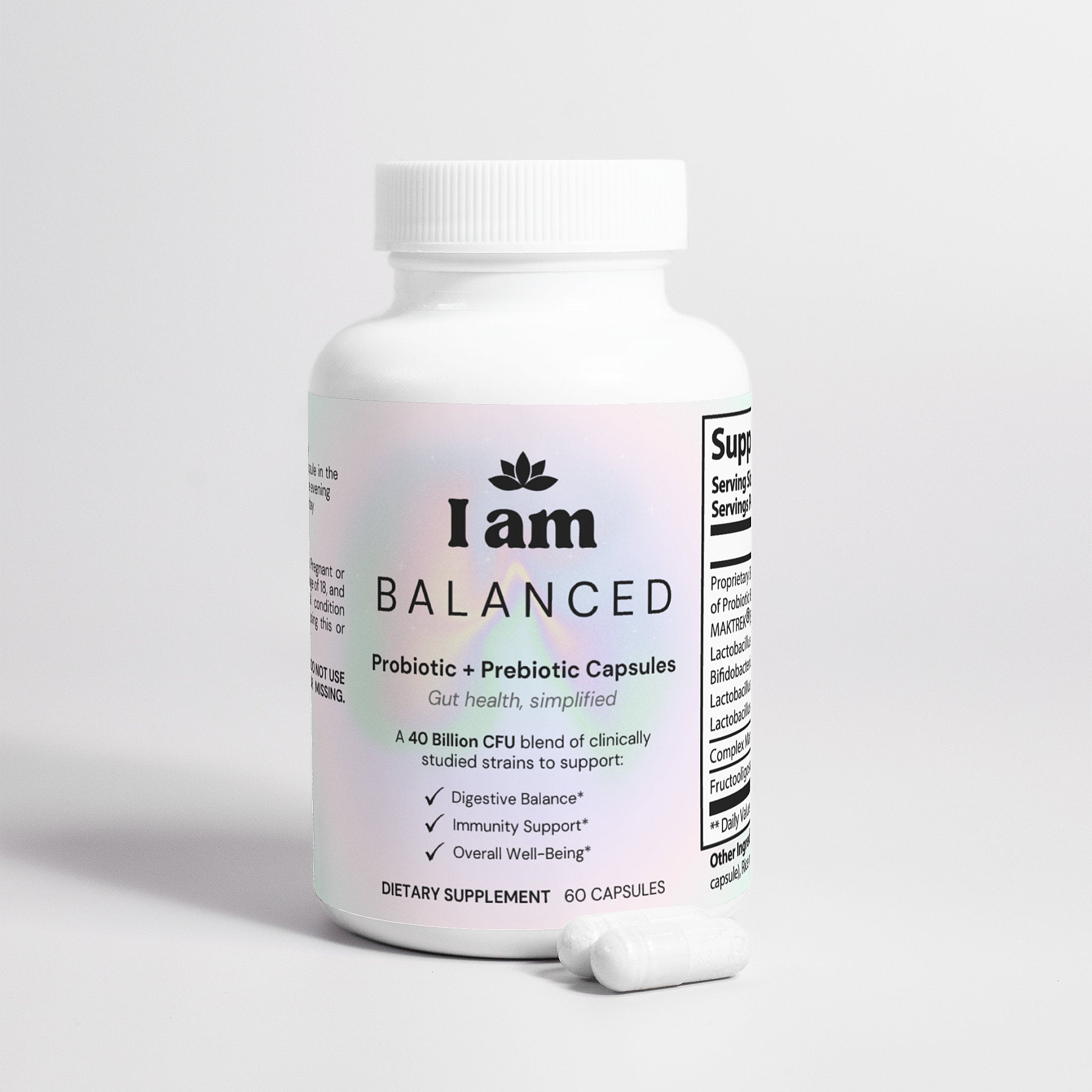 IAmBalanced™ - Prebiotic & Probiotic Blend