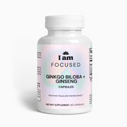 I Am Focused - Ginkgo Biloba + Ginseng for Focus and Clarity