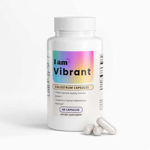 "I Am Vibrant" - Colostrum Capsules