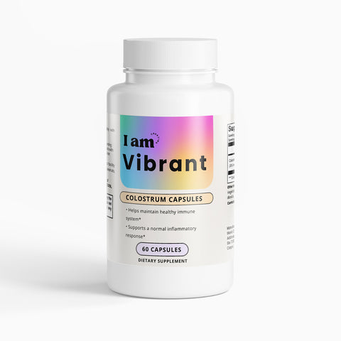 "I Am Vibrant" - Colostrum Capsules